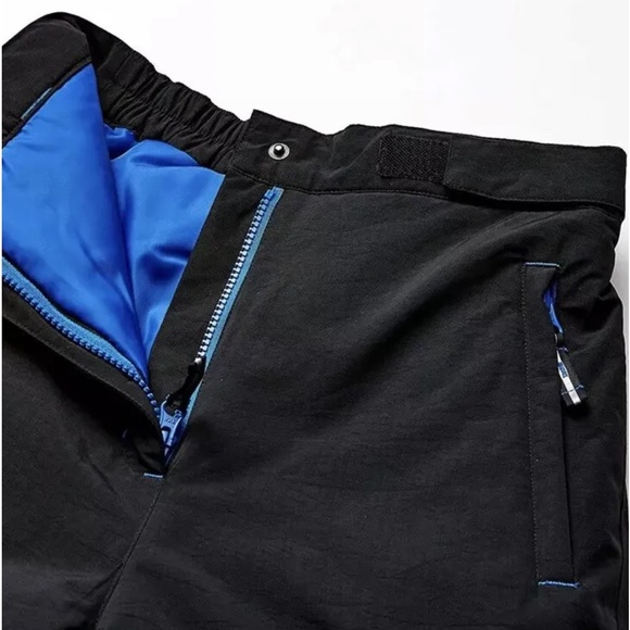 Amazon Essentials Black Insulated Youth Boy Water-Resistant Snow Pants Youth XL - Picture 2 of 6